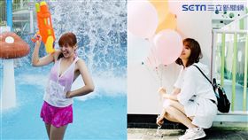 甜心前主播簡懿佳推出個人寫真。（組合圖／角川出版／翻攝簡懿佳粉專）