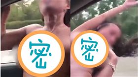 影／俄女裸體兜風　上半身探車外撞電線杆身亡　圖／翻攝YouTube