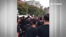 L黑衣圍板殯2400