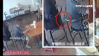 男吃爌肉飯邊伸鹹豬手　女客慘遭摸臀