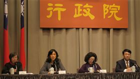 行政院會會後記者會。（圖／記者盧素梅攝）