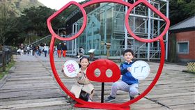 黃金博物館迎春　應景小豬相框歡迎留影新北市黃金博物館30日表示，喜迎金豬年，博物館新春期間特別在廣場設置可愛的應景小豬相框，歡迎遊客合影留念，收藏美好回憶。（黃金博物館提供）中央社記者黃旭昇新北市傳真　108年1月30日