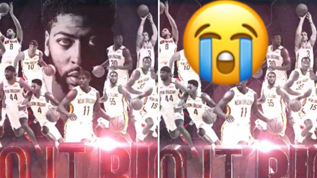 NBA／鵜鶘出招！一眉慘「被消失」