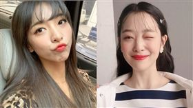 LUNA、雪莉。（圖／翻攝自LUNA、雪莉 IG）