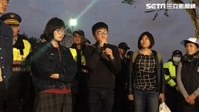 黎明幼兒園自救會成員鄭仲皓說明事發經過（翻攝畫面）