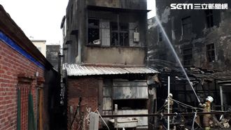 民宅燒成廢墟！嬤孫3人沒逃出慘喪命