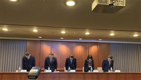 長榮航空針對空服員事件對大眾造成困擾致歉。（圖／記者馮珮汶攝）