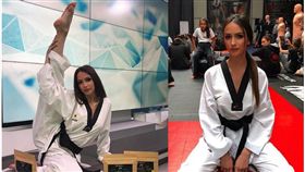 跆拳正妹訓練一踢「雪乳猛震」　宅神暈：我都在看屁股