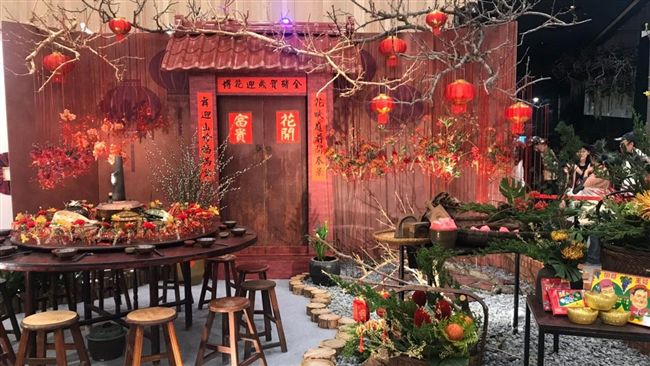 花博花舞館　應景展出年節花卉設計展