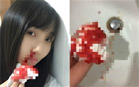 曼谷,毒霧霾,流血　圖／臉書