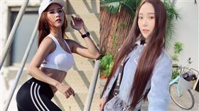健身教練,健身,正妹,女神,jessica,Rina,謝蔓蔓(受訪者提供)