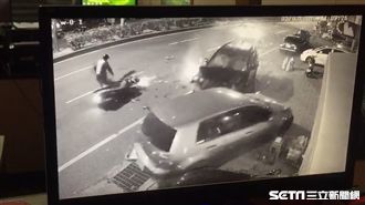 酒駕逆向連撞8車奪2命　監視器曝光