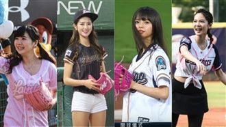 中職／開球大PK　台日韓女神來報到