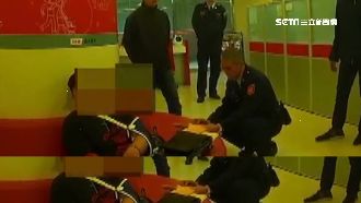 保險金談不攏！男欲自殘　警空手奪刀