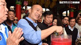 高雄市長韓國瑜今(1)日赴美濃、旗山天后宮參香祈福,高雄市府