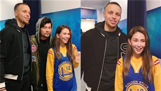 昆凌曬柯瑞同框照！周杰倫害羞撂英文