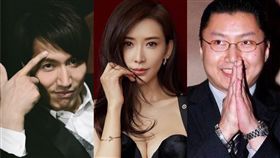 言承旭、林志玲、邱士楷。（圖／翻攝自臉書、微博）