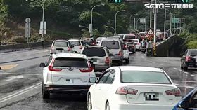 國道5號蘇澳端回堵 20190205
圖翻攝畫面