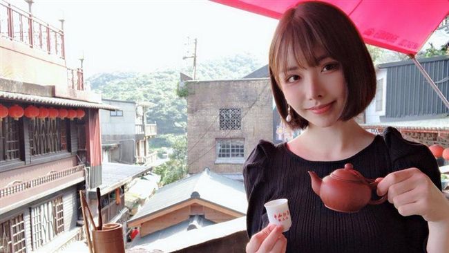 學明日花！來過九份的AV女優將走紅