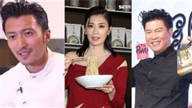 曾國城,賈靜雯,謝霆鋒,乾拌麵,創業/資料照