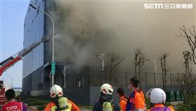 桃科工業區倉儲火警　火勢猛烈搶救中