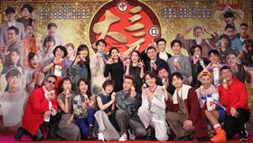 賀歲片「大三元」導演陳怡妤、監製澎恰恰、Ella、張軒睿、黃仲崑、羅時豐、李沛旭、許富凱、王琄、方季惟、海芬、巴鈺、嚴正嵐、吳承洋、大鶴、言野、顏毓麟、阿翰、那那大師、皮皮，出席首映會。（記者邱榮吉/攝影）