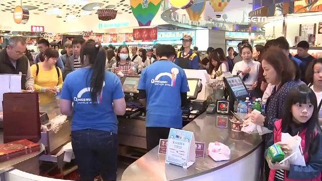 人潮爆滿！清水休息站估春節賺5千萬