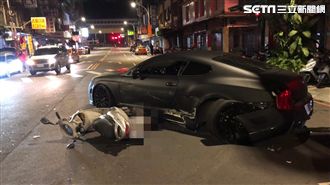 賓利遭擊落　男毆人嗆警一輩子買不起