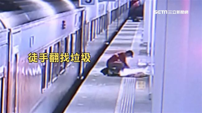 她弄丟金鍊急哭…清潔員翻垃圾找到了