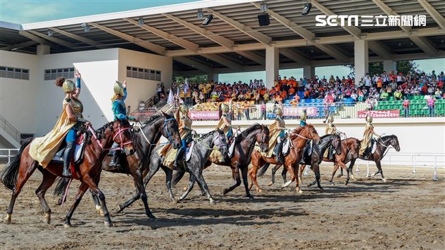 花博馬場園區　哈薩克馬術秀大獲好評
