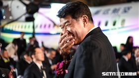 華信航空ATR機隊成軍，中華航空董事長何煖軒。 圖／記者林敬旻攝 圖／記者林敬旻攝