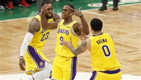 NBA／絕殺！湖人豆總氣走塞爾提克
NBA,洛杉磯湖人,LeBron James,Rajon Rondo,波士頓塞爾提克
翻攝自推特
