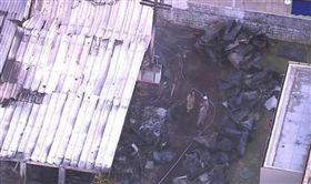 巴西里約熱內盧足球隊佛朗明哥（Flamengo）訓練中心今天發生火災，消防人員說，火警造成10人喪命，至少3人受傷。（圖／翻攝自@NewsBreakouts推特）