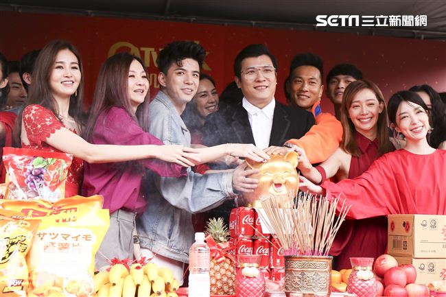 2019凱渥開春團拜。（記者林士傑/攝影）