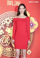 2019凱渥開春團拜，李曉涵。（記者林士傑/攝影）