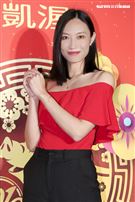 2019凱渥開春團拜，邱馨慧。（記者林士傑/攝影）