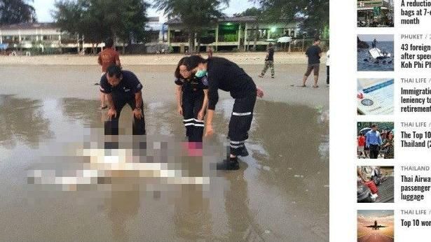 觀光海灘傳命案　漂2無頭男屍1女頭