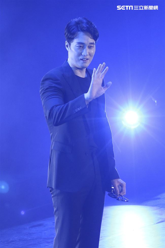 蘇志燮Hello TAIPEI粉絲見面會。（記者林士傑/攝影）