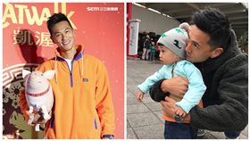 鍾承翰、兒子翰寶
合成圖／記者林士傑攝影、翻攝自臉書