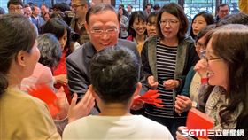 法務部,新春團拜,蔡清祥,部長,紅包。潘千詩攝影