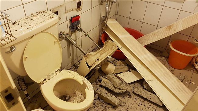 慘！海砂屋遲不都更…屋塌他險埋屎坑