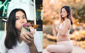 樂基兒懷孕6、7個月。IG