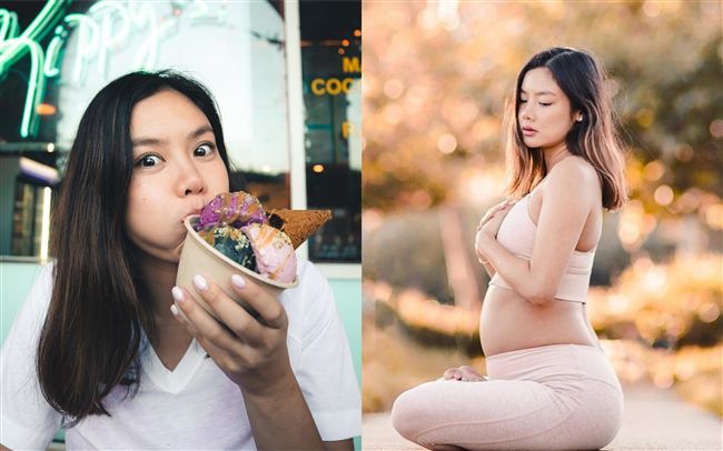 樂基兒懷孕腫一圈　大肚引體向上犯忌