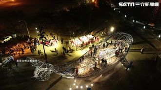 台南新地標裝置藝術　彩釉玻璃遭破壞