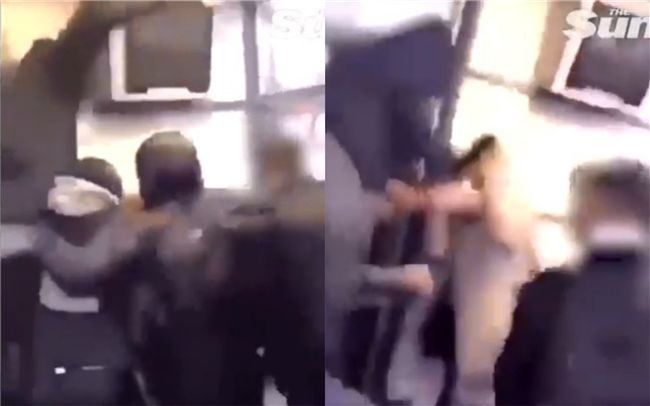 肉體搏鬥13男　少女慘淪人肉盾牌…