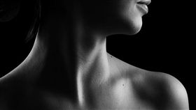 頸部、脖子示意圖／pixabay