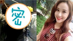 Sandy吳姍儒，黑肉底舊照。（圖／翻攝自SandyIG、小明星大跟班YouTube）