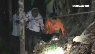 8旬翁摔50米深谷　同伴找路也受困