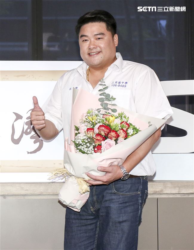 全新行腳類旅遊節目《呂讀台灣》開播記者會，主持人呂捷。（記者林士傑/攝影）