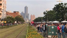 輕軌,駁二,收割,韓國瑜,高雄 圖/翻攝自高雄好過日臉書